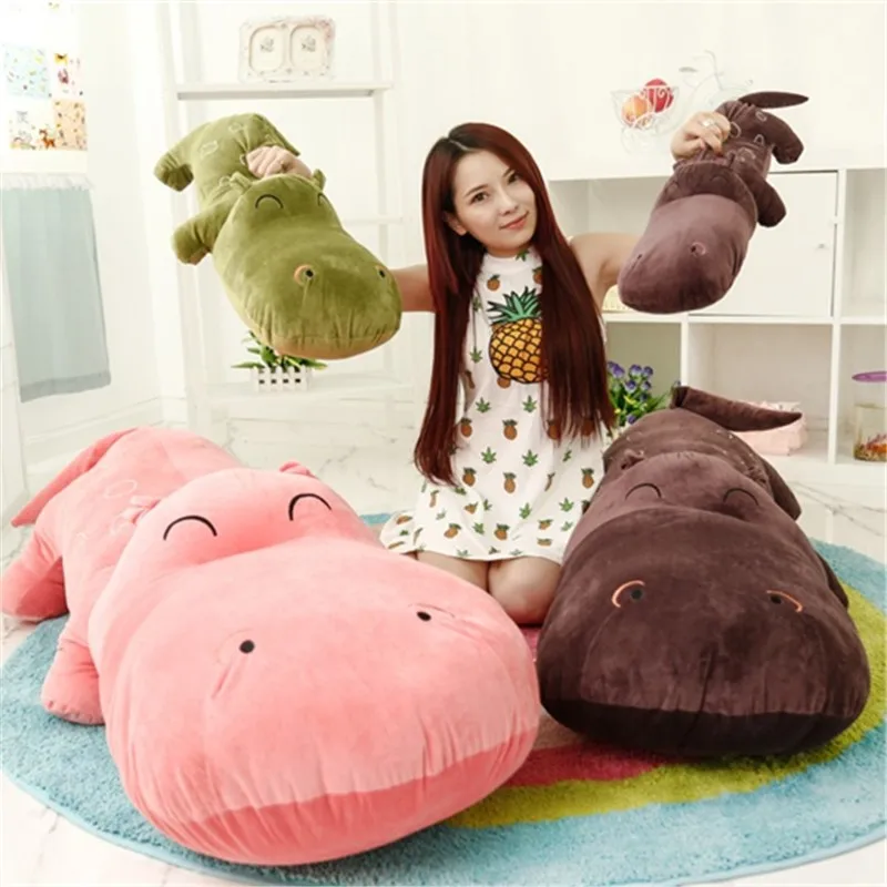 Super Low Price Hippo Plush Toy Skin Shell Wholesale Cute Short Plush Hippo Skin Shell Furry Empty Skin Hot Sale