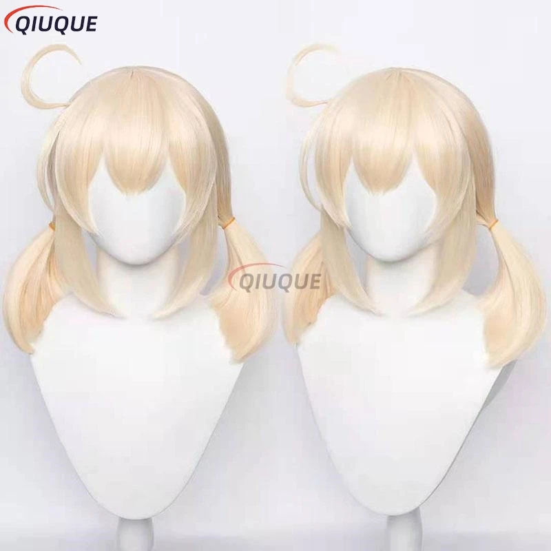 Genshin Impact Klee Cosplay Costume Wig Backpack Boots Elf Ears Women Outfit Carnival Party Uniform Dress