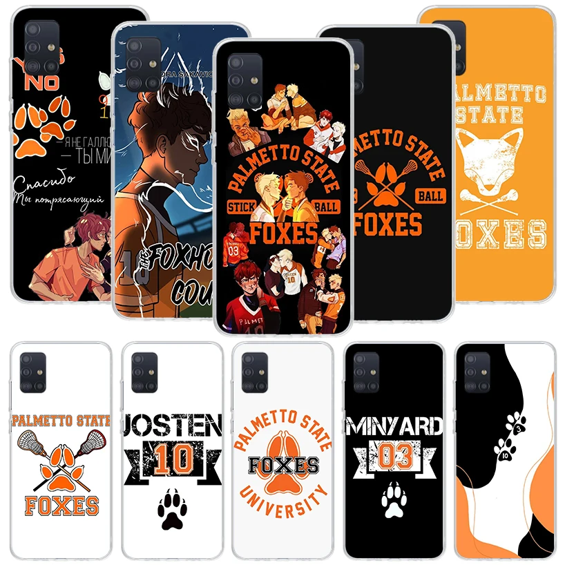 Andreil All For The Game Palmetto State Foxes Phone Case for Samsung Galaxy A50S A51 A70 A71 A41 A31 A21S A11 A40 A30 A20E A10 A