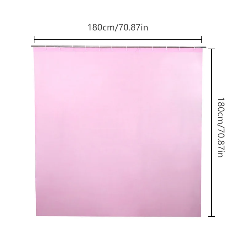 Bathroom Shower Curtains PEVA Waterproof Thickening Shower Curtain Bathroom Partition Curtain Bathroom Decoration Accessories