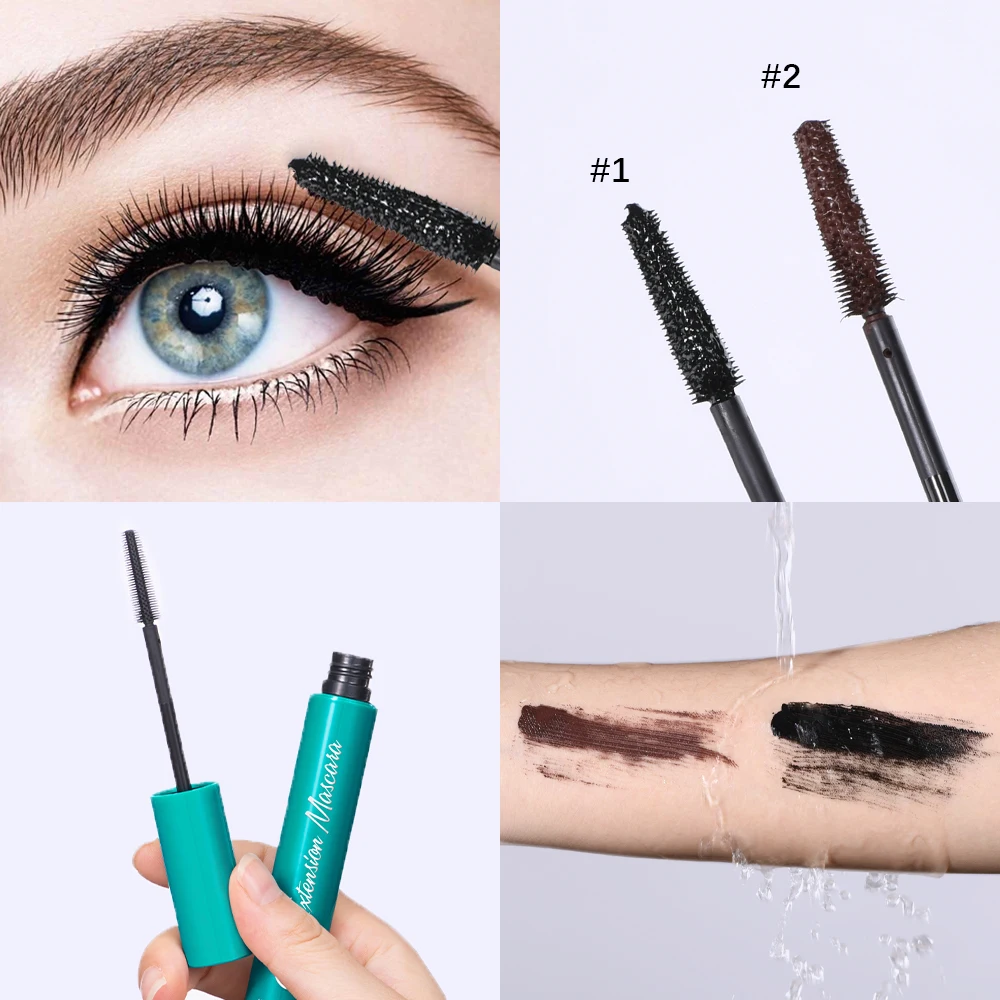 Ibcccndc New Version Of Green Tube Mascara Natural Lengthening Curling Lasting Shaping Black Mascara
