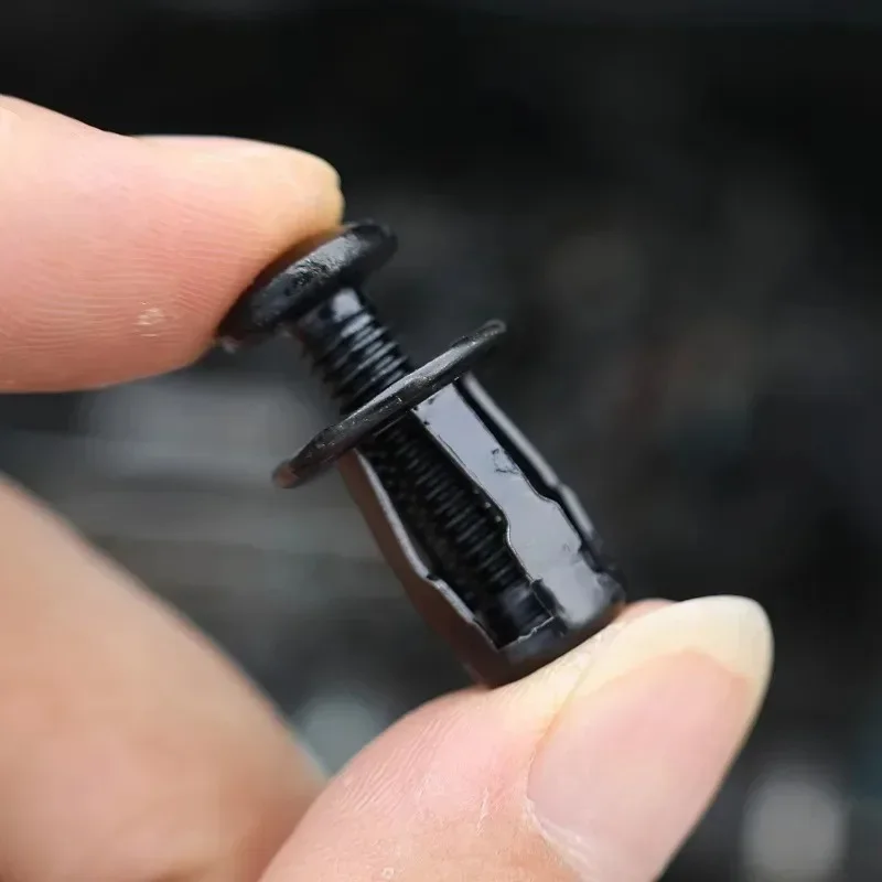 Car License Plate Fixing Nuts Expansion Screws Metal Rivet Nuts M4/M5/M6 Fixing Fasteners Auto Repair Accessories 5/10/20pcs