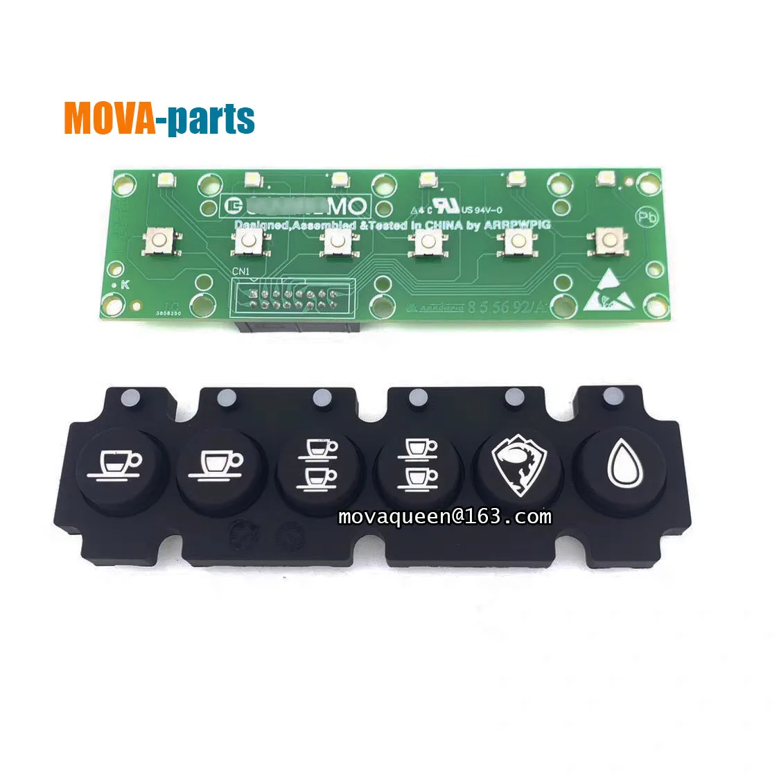 

Coffee Espresso Machine Accessories PCB Circuit Board Press Keyboard For Sanremo ZOE Coffee Maker Replacement