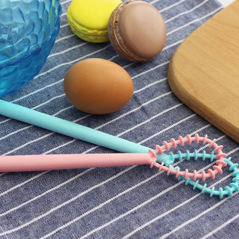 

4pcs Honey Stirrer Plastic Kitchen Mixing Sticks Easy Clean Syrup Cream Tools Lightweight Portable Storage
