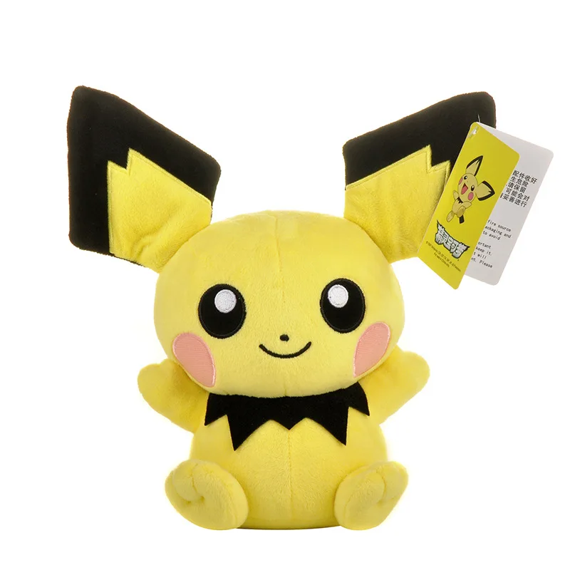 Pokemon Knuffel Met Tag Anime Cartoon Pikachu Jolteon Umbreon Vaporeon Pikachu Knuffel Dier Zachte Poppen Kinderen Baby Cadeau