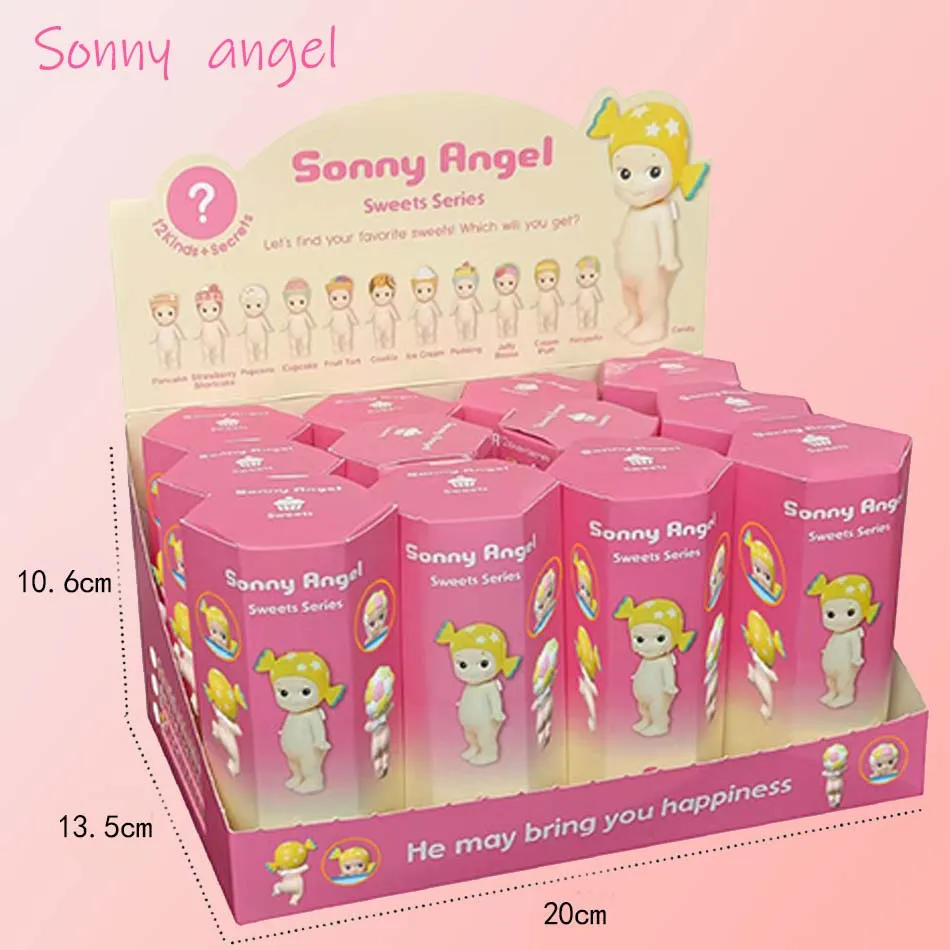 12PCS Sonny Angel Harvest Serie Obst und Tier Anime Figuren Ornamente Puppen Fans Kinder Geschenk zufällig