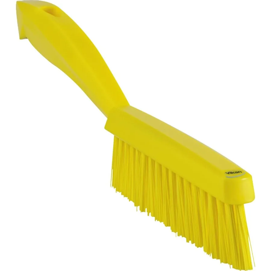 

41956 BrushNarrow Hand Stiff 11" x.75" PP/PBT Yellow