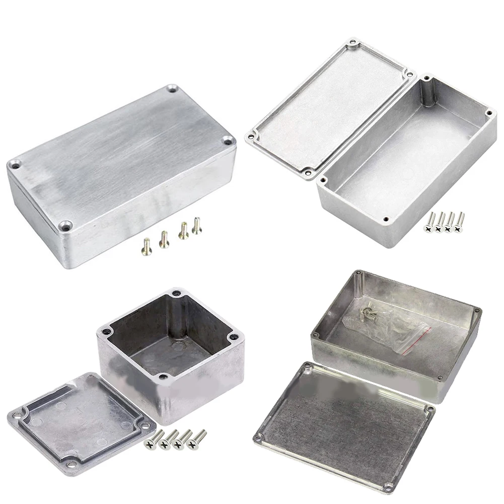 For Live Performances 188*120*37mm Aluminum Stomp Box Corrosion-resistant Easy Installation High-quality Aluminum