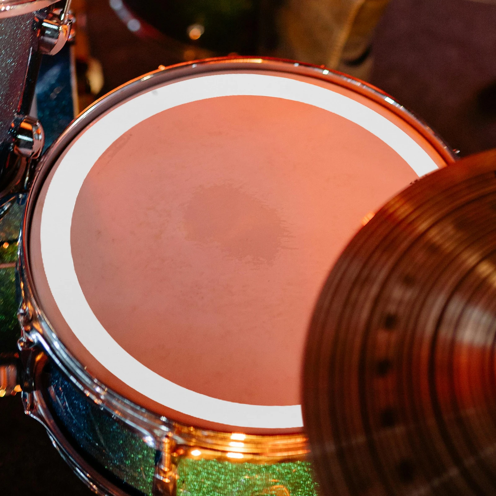 

4pcs Snare Mute Ring Durable Kit Practice Accessory Portable Tone Film Drum Damperner Tool For Home Drum Accessories