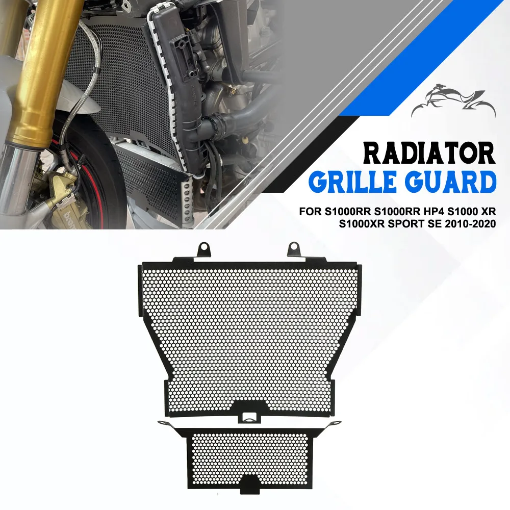 

For BMW S1000RR S1000RR HP4 S1000 XR S1000XR Sport SE 2010-2015-2016-2017-2018-2019-2020 Radiator Guard Protector Grille Cover