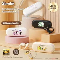 Sanrio Q13 OWS Earphones Kuromi Wireless Bluetooth 5.4 Earbuds Cinnamoroll Wireless Headset Sport Noise Reduction Game Headphone