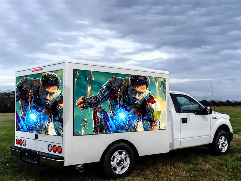 High-Resolution P3/P4/P6/P8/P10 Video Wall LED Mobile Outdoor Advertising Truck IP65 OEM Supplier for Promotion Display Agency