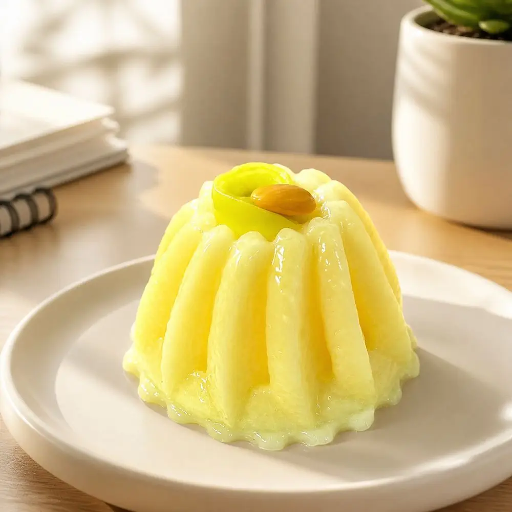 TPR Dessert Soft Squeeze Toy Slow Rising Realistic Food Shape Simulation Pudding Fidget Toy Pinching Soft Touch
