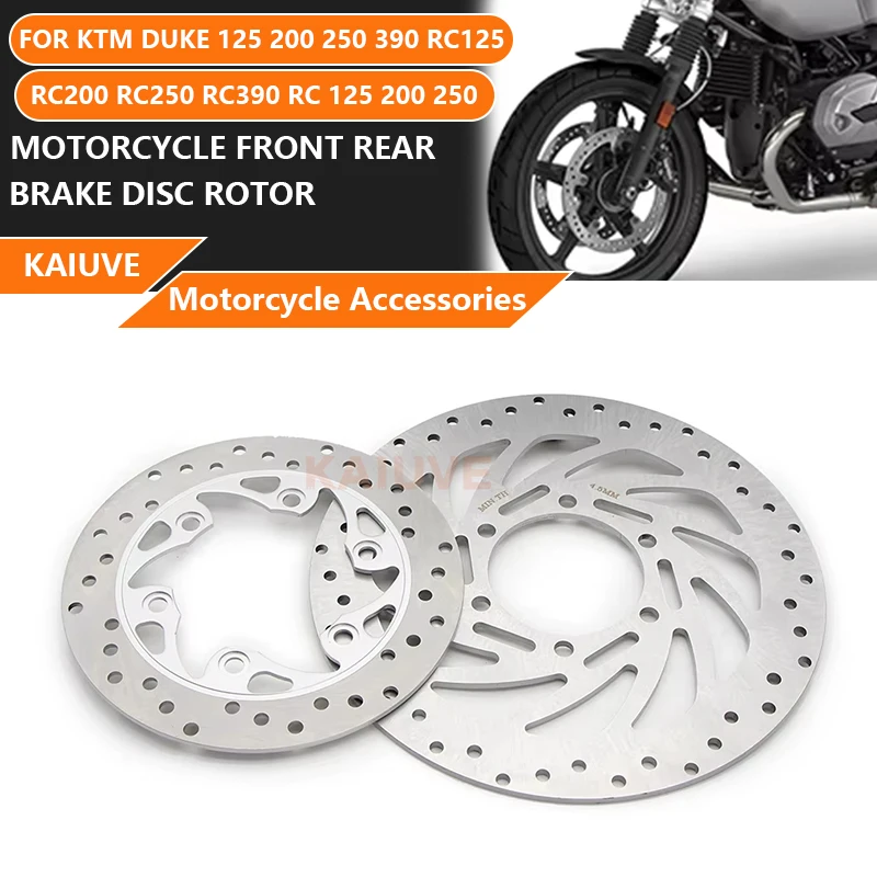 Motorcycle Front / Rear Brake Disc 230mm / 300mm Brake Rotor For KTM Duke 125 200 250 390 RC125 RC200 RC250 RC390 RC 125 200 250