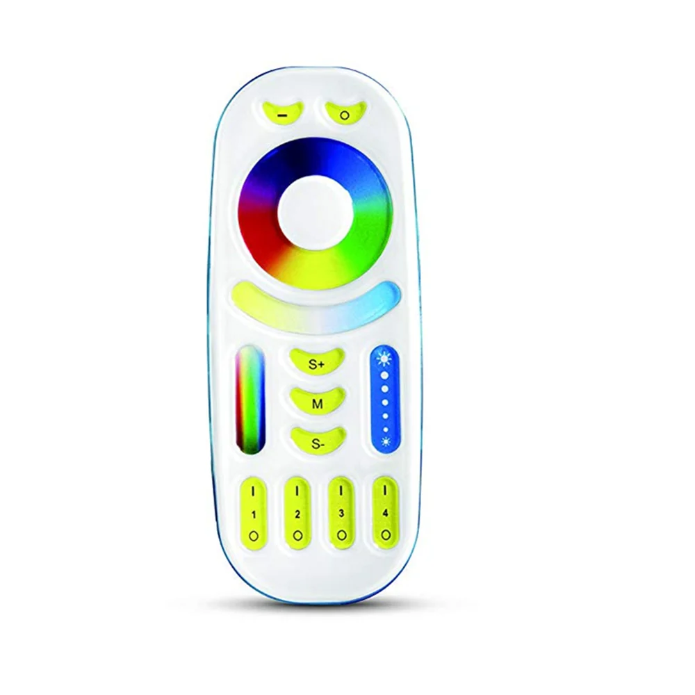 Mi.light FUT092 2.4Ghz RGBWW 4-zone group control match RF RGB+CCT Remote controller for Milight led RGB+CCT lamps series