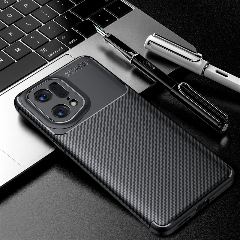 For OPPO Find X5 Pro Cover Case For OPPO Find X5 Pro Coque Shell Soft Luxury Business Style Phone Bumper For OPPO Find X5 Pro