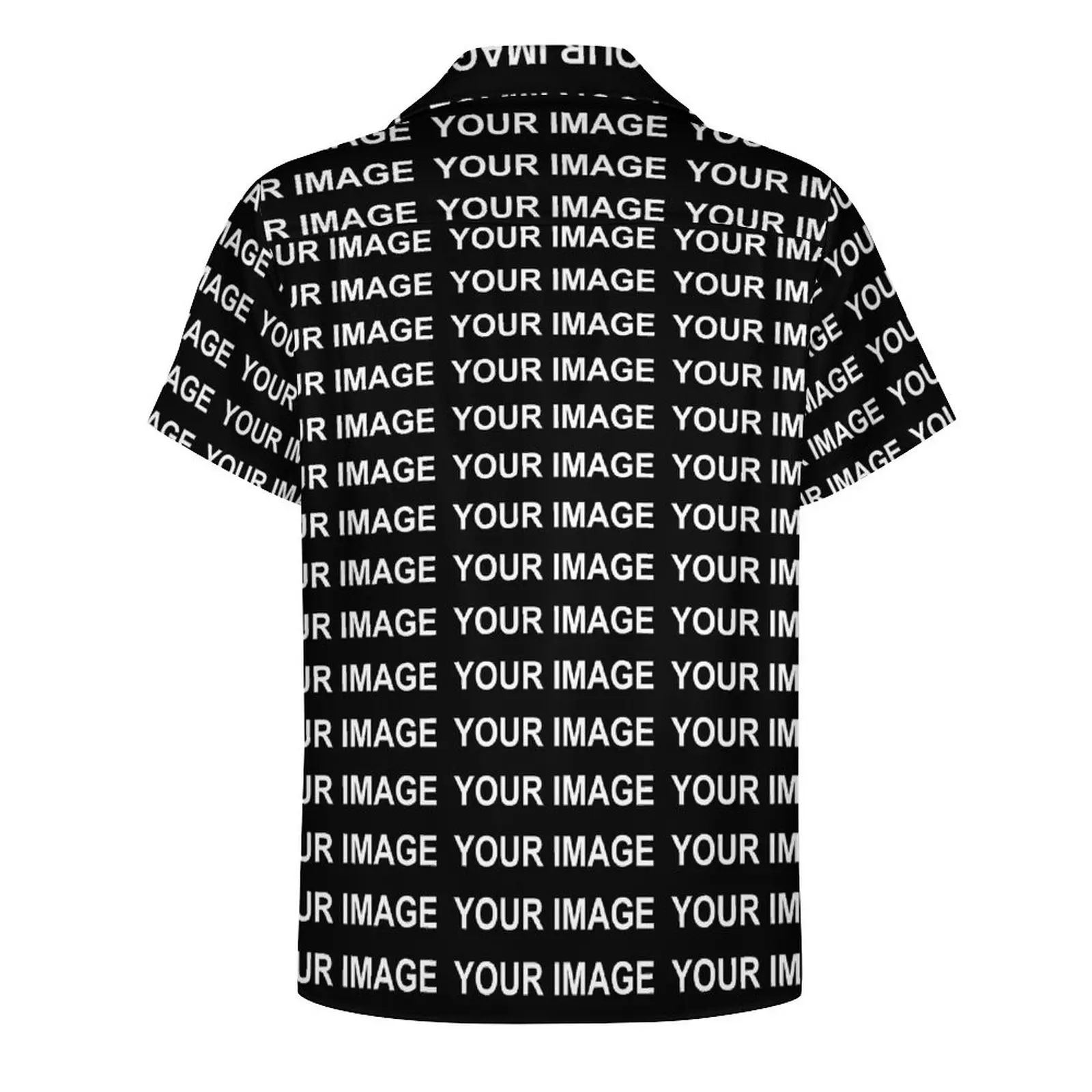 Your Image Customized Casual Shirt Custom Made Design Beach Loose Shirt Hawaii Vintage Blouses Short Sleeve Oversized Clothing