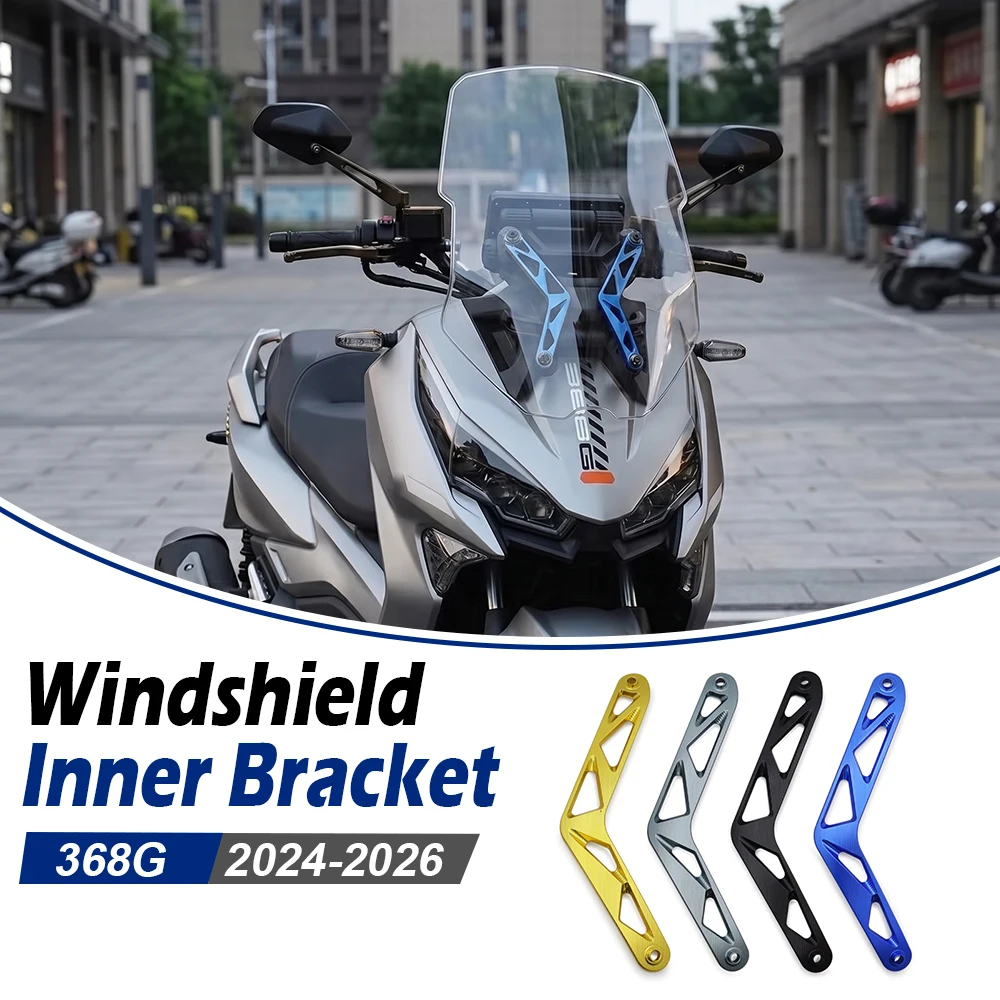 Fairing Inner Stay Shield For Zontes 368 G 368G 2025 2026 2024 Motorcycles Windshield Inner Decorative Bracket Rack Accessories