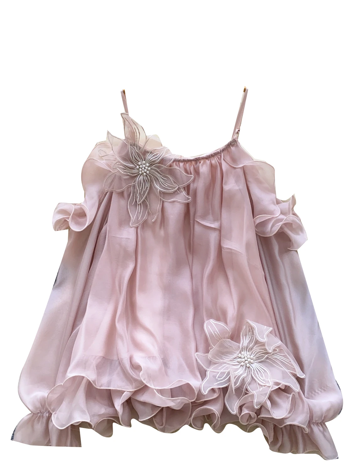 

French Sle Loose Fit oulder Bared Long Sve Me irt Women's Floral Print Open Cardigan Breathable Comfortable Summer...