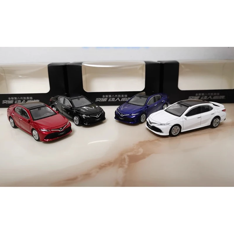 Diecast 1:64 Scale GAC CAMRY 8th Generation Alloy Car Model Collection Souvenir Static Display Ornaments Vehicle Holiday Gift