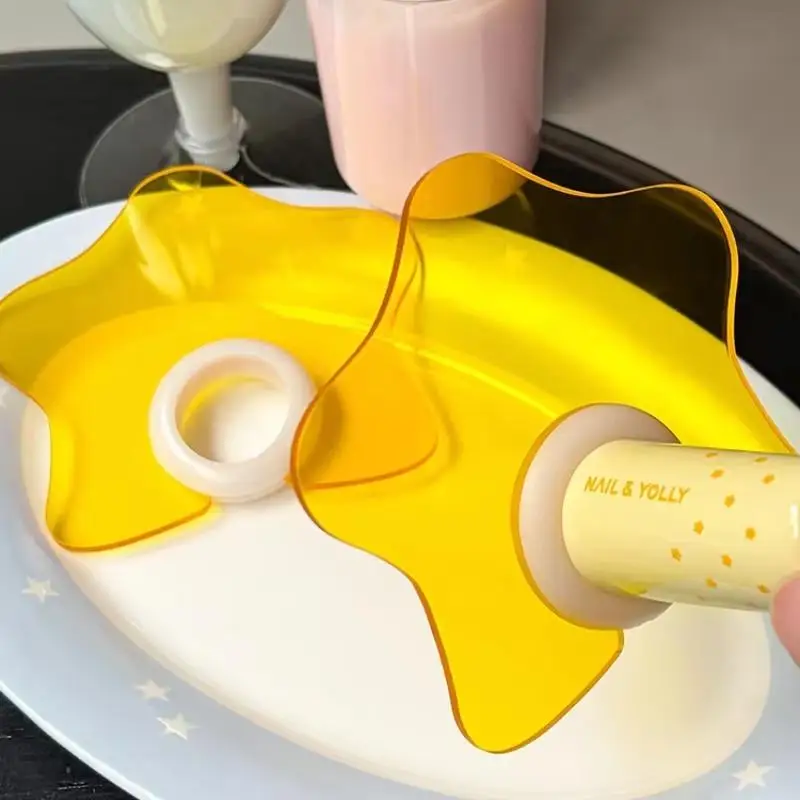 1 Set Anti-glare Shading Baffle Star Nail Lamp Light Shield For Mini Handheld UV LED Nail Light Manicure Accessories
