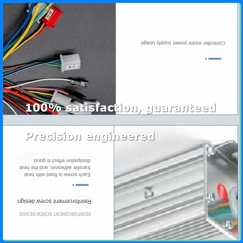 

48V 60V 64V 600W Hub Motor Controller 12Mos MAX 30A for Electric Bike E-Scooter Motorcycle Bldc Motor Controller-A73M