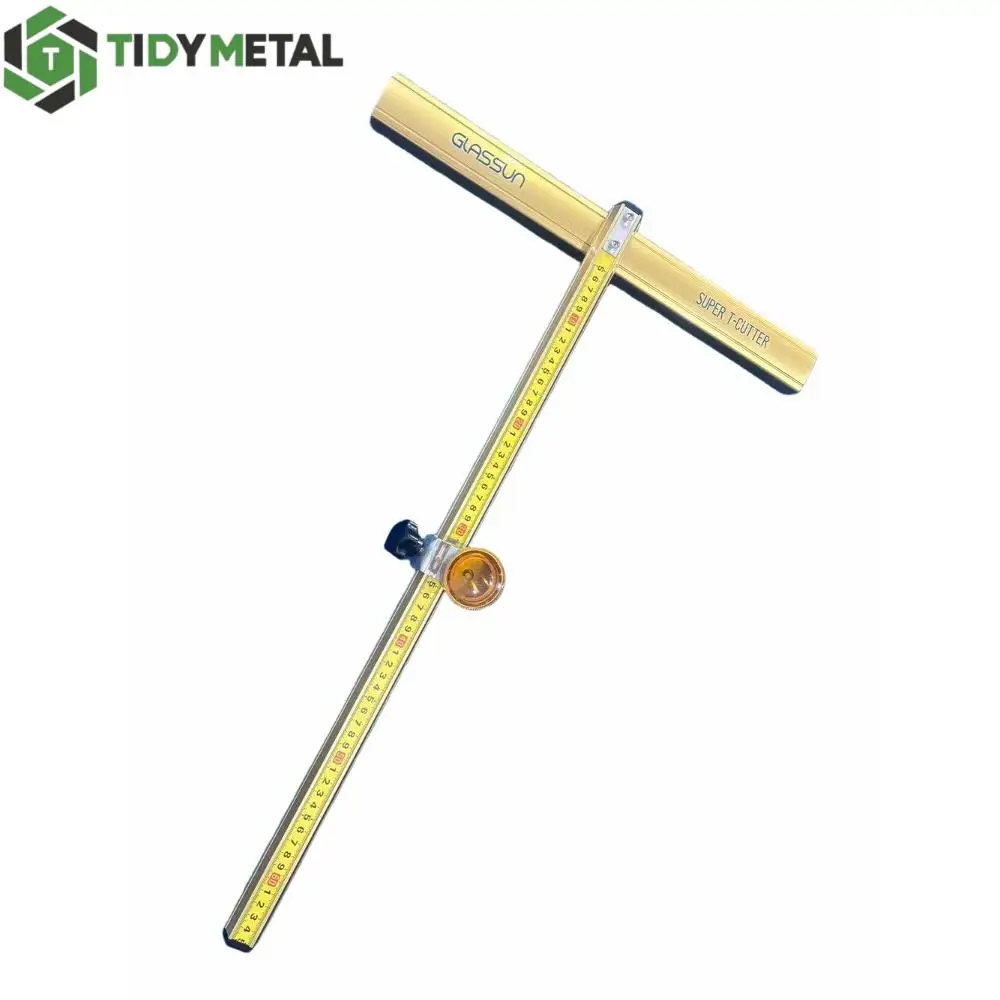 Glass Push Roller T-Cutter Glass Cutter T-ype Diamond Thick Tile Cutting Scraper Roller Drag Knives For Glass Tile Mirror