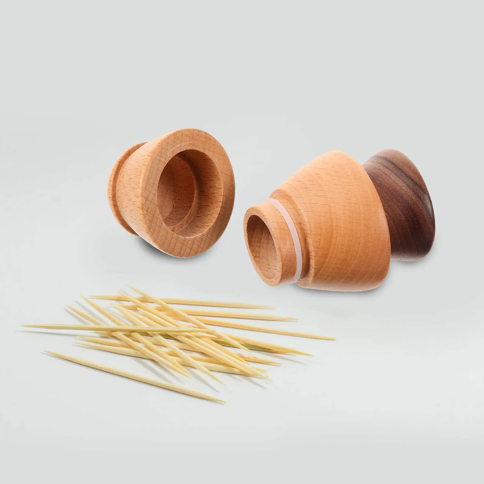

Creative Wooden Toothpick Holder Christmas Tree Pine Wood Toothpicks Box Storage Dispenser Organizer Decorative for Home