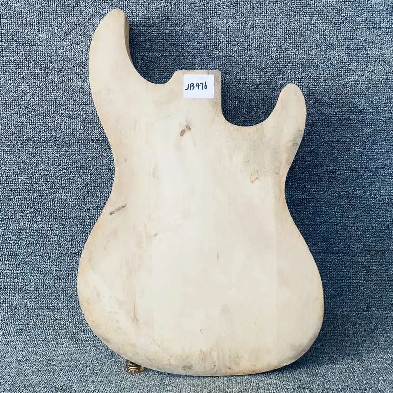 

JB476 Solid Basswood Raw Materials of Electric Guitar Body 6 Strings No Paints Semi Finishing for DIY