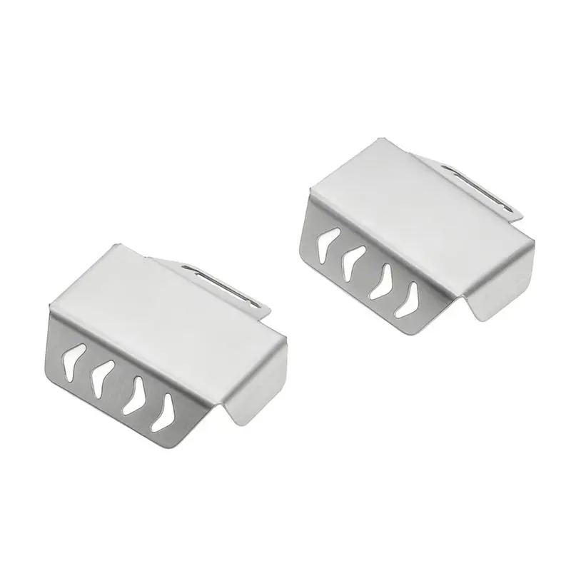 BEDW-Upgraded Parts Stainless Steel Metal Bumper Chassis Armor Protection Plate For Ruitai LC79 1/10 86160 RC Car