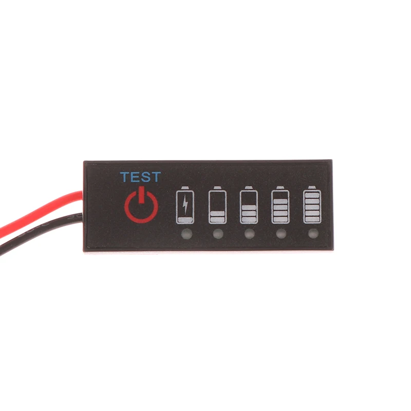 ตัวบ่งชี้ระดับแบตเตอรี่18650เครื่องวัดความจุลิเธียม2S-7S 7.4V-29.4V โมดูล15mA ลิเธียมโมดูลแสดงผลระดับแบตเตอรี่ลิเธียม