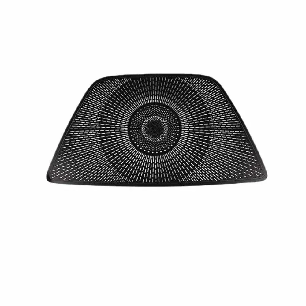 Suitable for 2019 X5 Dashboard Speaker Mesh Aluminum Alloy (Black) 1-Piece Set