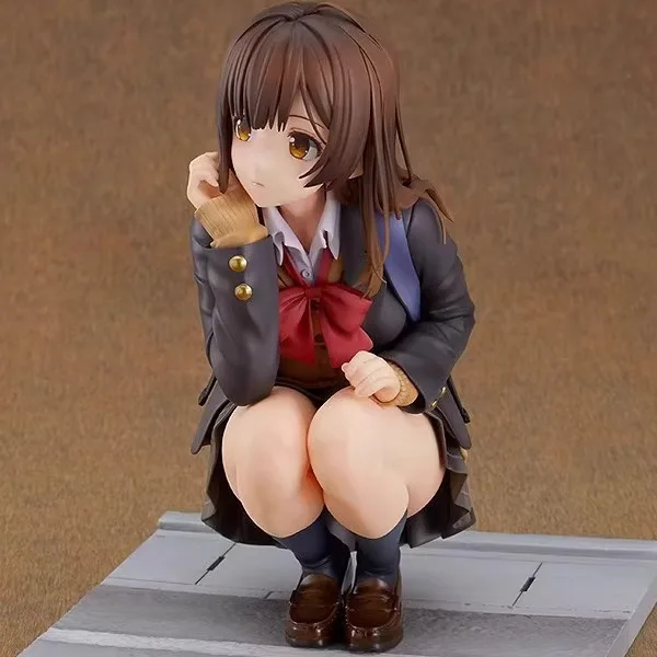 โอจิวาระ ซาโยะ กำจัดขน. แล้วฉันก็หยิบตุ๊กตาอนิเมะสาวมัธยมปลายมาเป็นของเล่นติดรถยนต์ ตกแต่งรถ ของสะสม ของขวัญสำหรับโอตาคุ