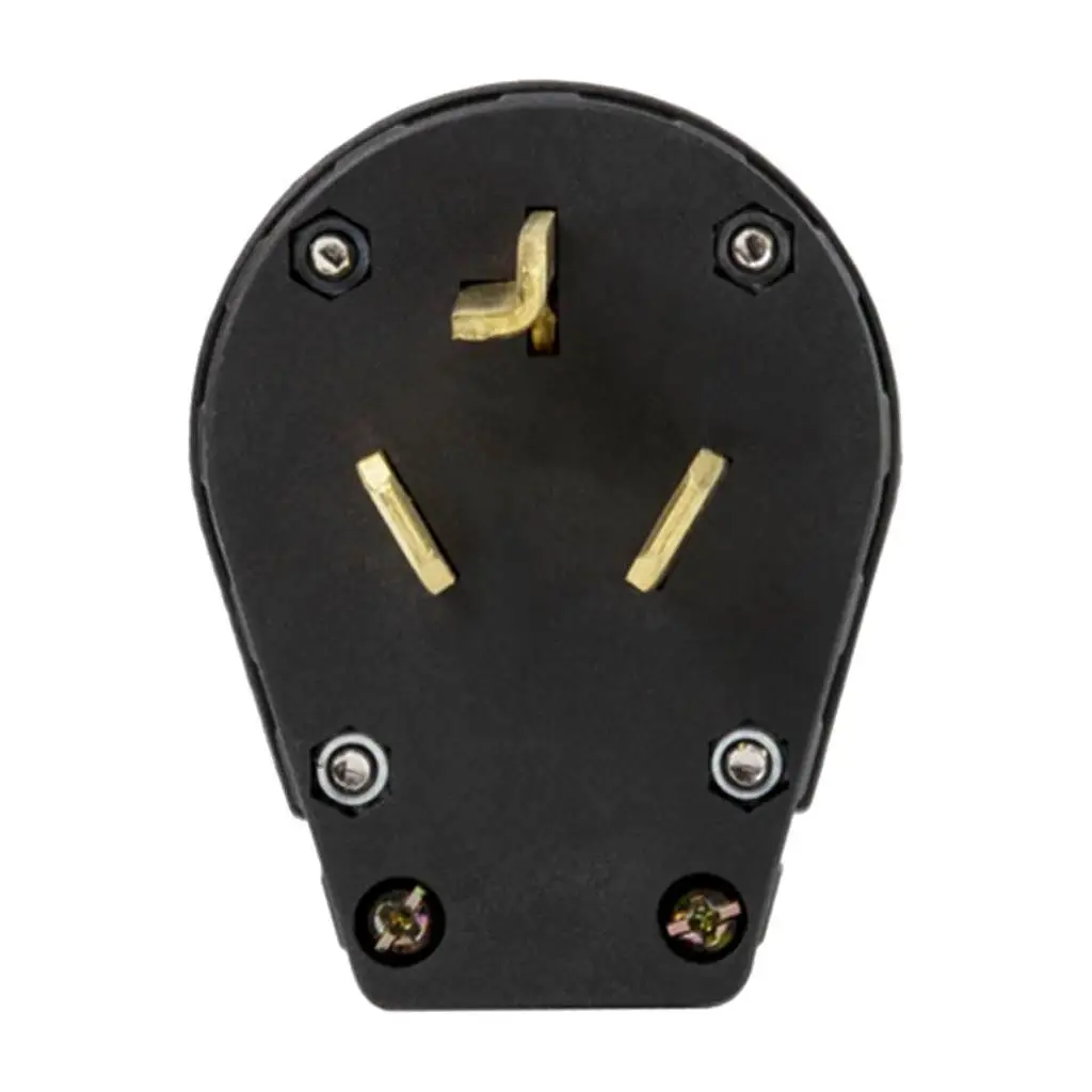 

30A, 250V NEMA L10-30P, 3P, Self-вилка подключения, промышленный класс, Заземление #