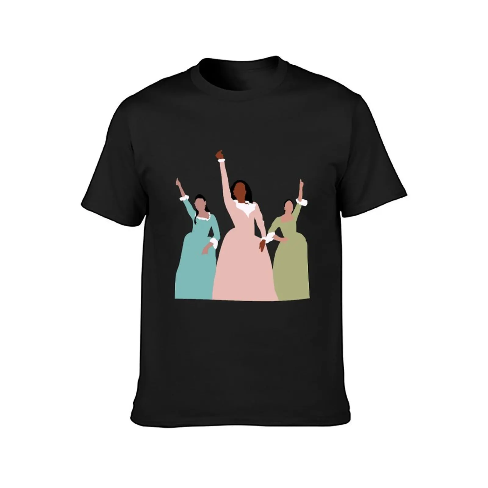 Schuyler Sisters T-Shirt kawaii clothes summer clothes plain black t shirts men