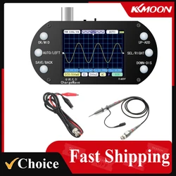 Handheld Oscilloscope 320*240 Resolution 2.4inch TFT Display 2.5MHz Sample Rate 500KHz Bandwidth Oscillometer