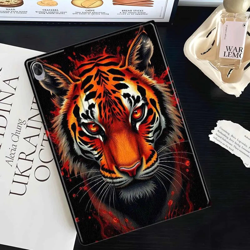 Flaming Tiger Cool Soft For Huawei MediaPad 11 M5 M6 ES Pro M5Lite Honor Pad V7 V8 X7 X8 X9 GT Pro Tab Tablet Case