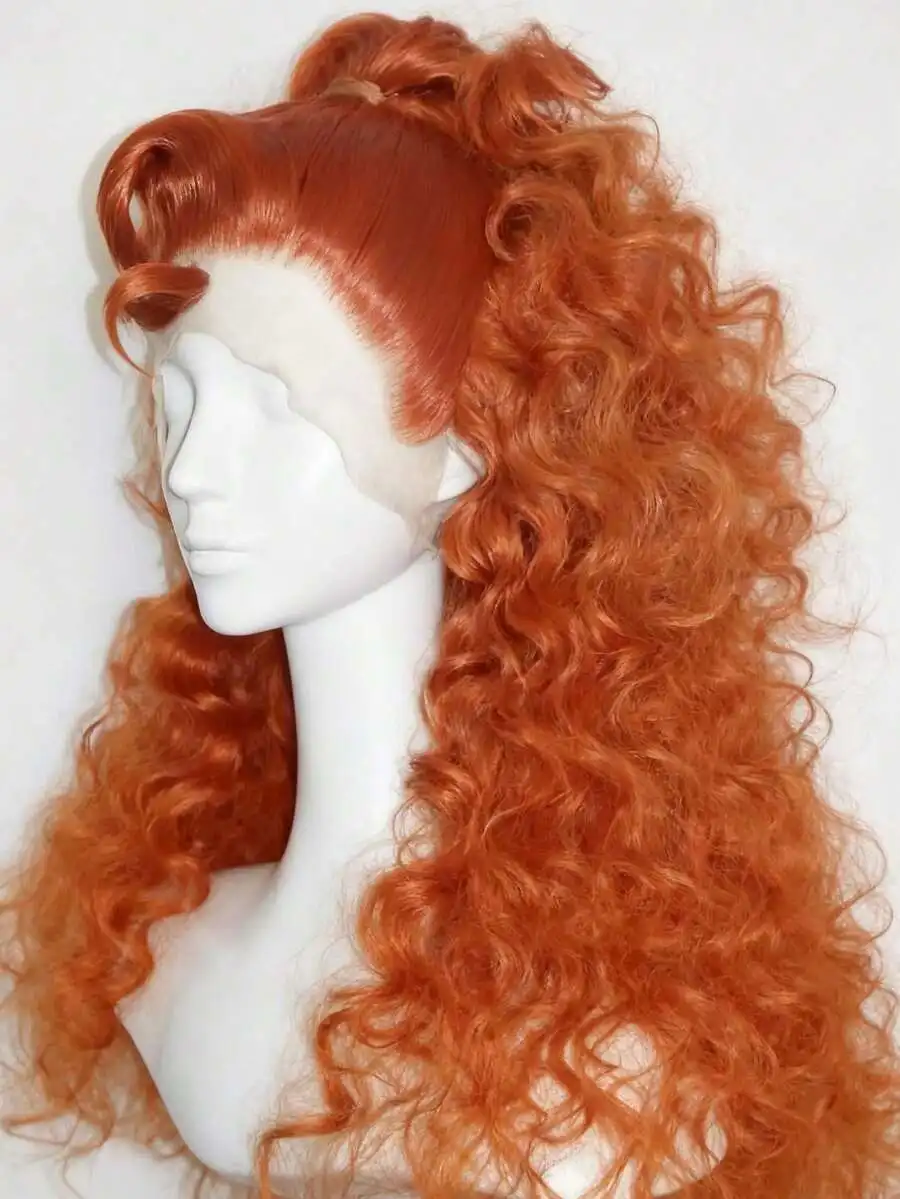 

26 28 дюймов Рыжий Оранжевый Глубокая Волна 13x6 13x4 HD Парик Фронта Шнурка Человеческих Волос Вьющиеся 350 Цветные Парики Фронта Шнурка Для Женщин