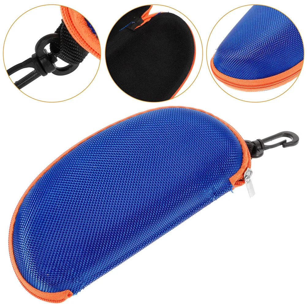 

2Pcs Sunglasses Organizer Eyeglass Storage Case Swim Goggles Protective Portable Travel Small Item Storage Holder Compact Box