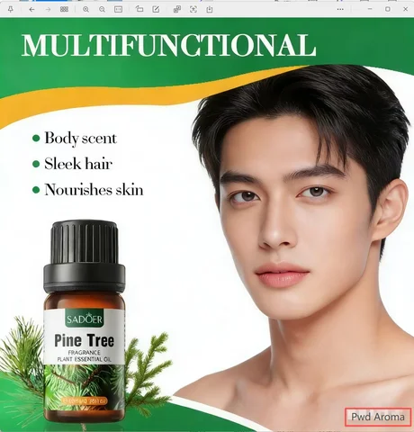 PWD aroma 10ML Massage essential oil male fragrance strengthened smell High purity body lubrication
