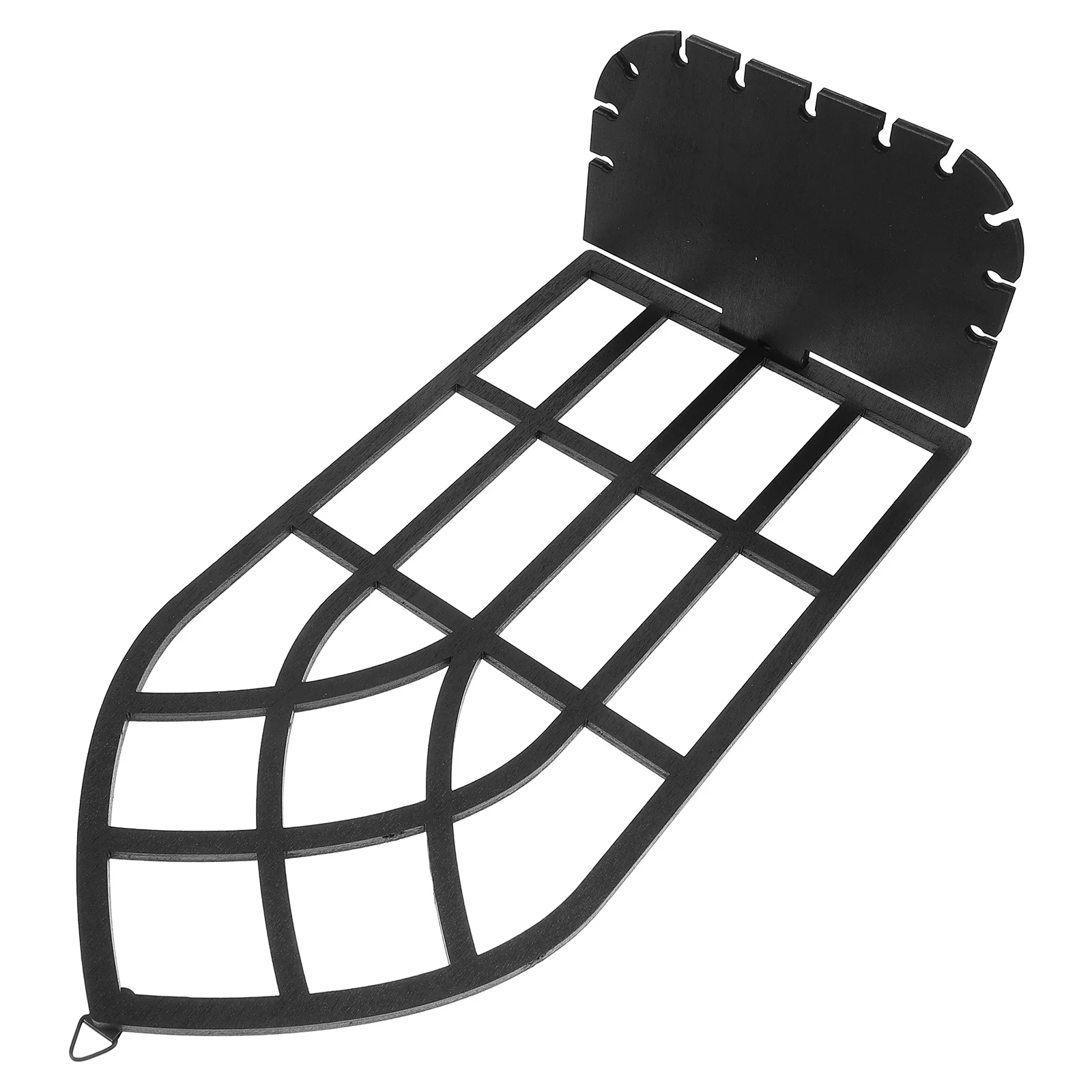 

Wood Wall Shelf Hollow-Out Splicing Vintage Decorative Shelves for Wall Holder Small Items Display Rack Living Room