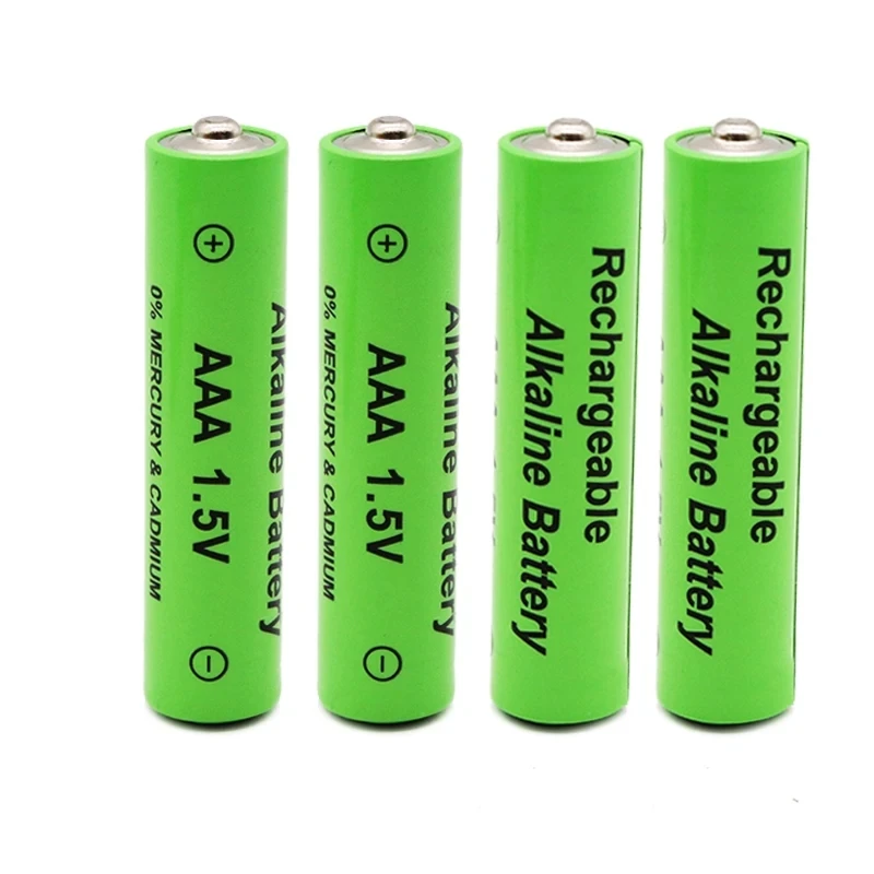 

100% New 1.5V AAA Alkaline Rechargeable Battery for Remote Control,Electric toy,LED lighting,wireless microphones Drop shipping