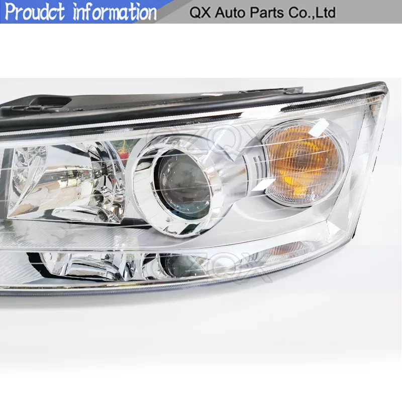 CAPQX Front Bumper Head Light Lamp For Hyundai Sonata NF 2005- Front Headlight  Headlamp Head Lamps Head Lights