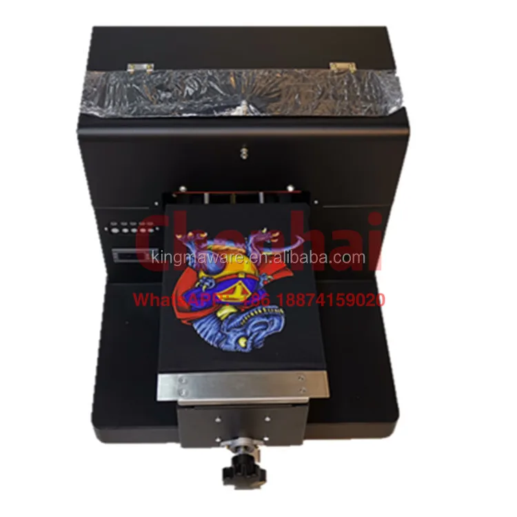 

2023 digital tshirt printer a4 portable dtg printer for t-shirt digital tshirt printing machine for usa