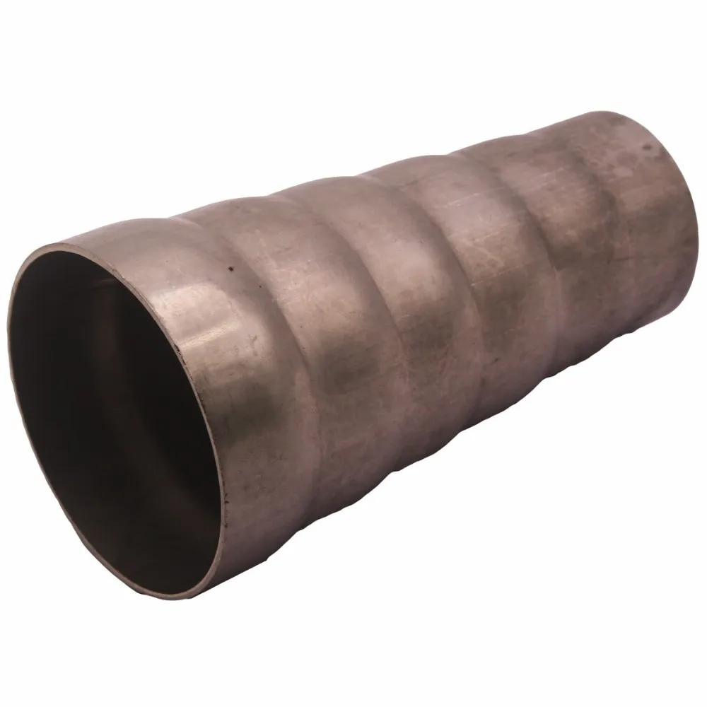 

Stainless Steel Exhaust Pipe Adapter Reducer Pipe 48mm - 75mm 6 Step Tube Practical Auto Parts
