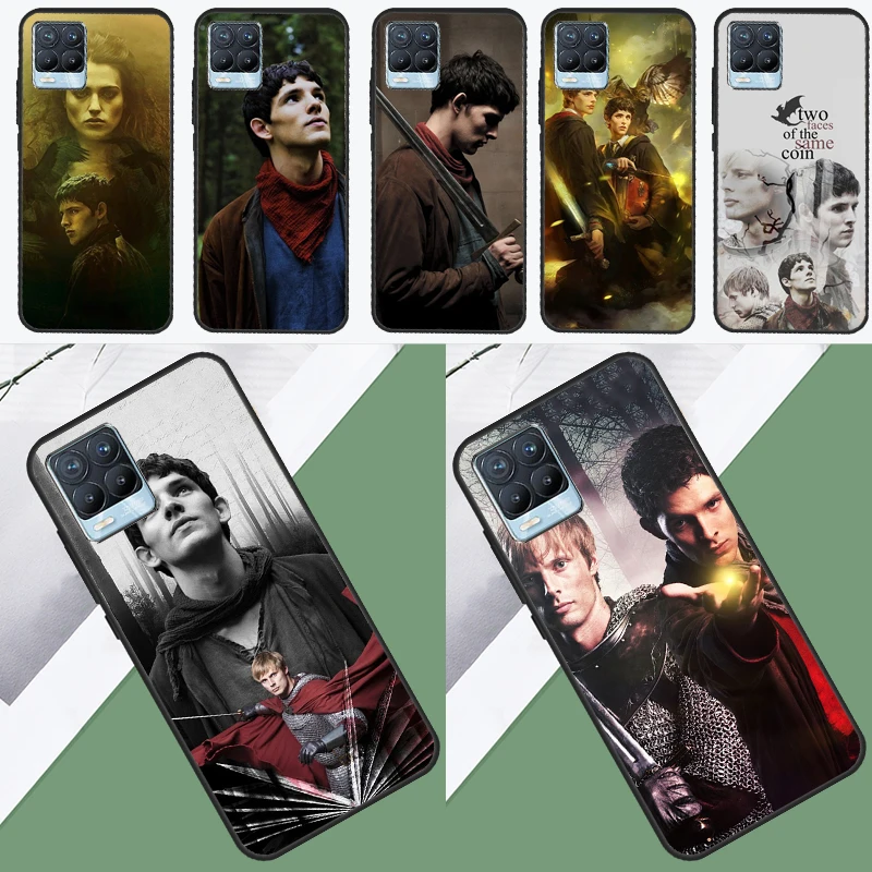 TV Series Merlin Case For Realme 10 9 11 Pro Plus GT Neo 5 2T 3T C11 C15 C21Y C25s C30 C31 C33 C35 C55 Cover