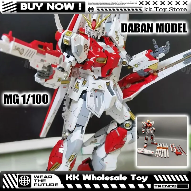 

DABAN 6619 MG 1/100 RX-93 V Ver Ka Chinese red Assembly Model Kits Plastic skeleton K Action Figure Robot Plastic Model Toys