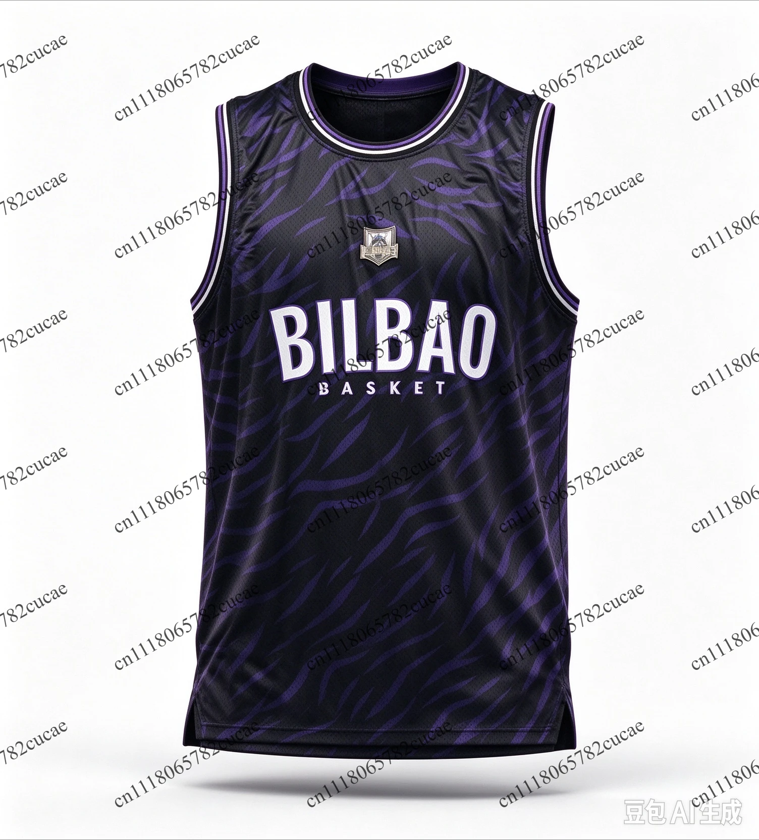2026 New Hot Bilbao Basket Basketball Suit, Quick Drying Breathable Sleeveless Shirt, Family Parent-child Outfit