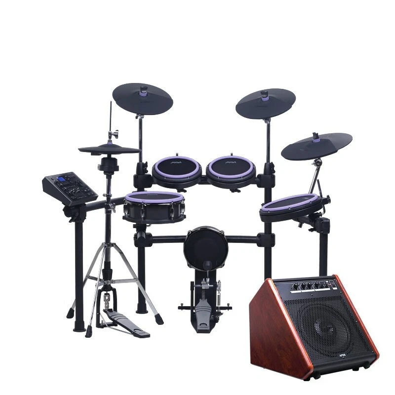 

Electronic drum mesh adult stage performance Electric drum MZ726 (five drums)
