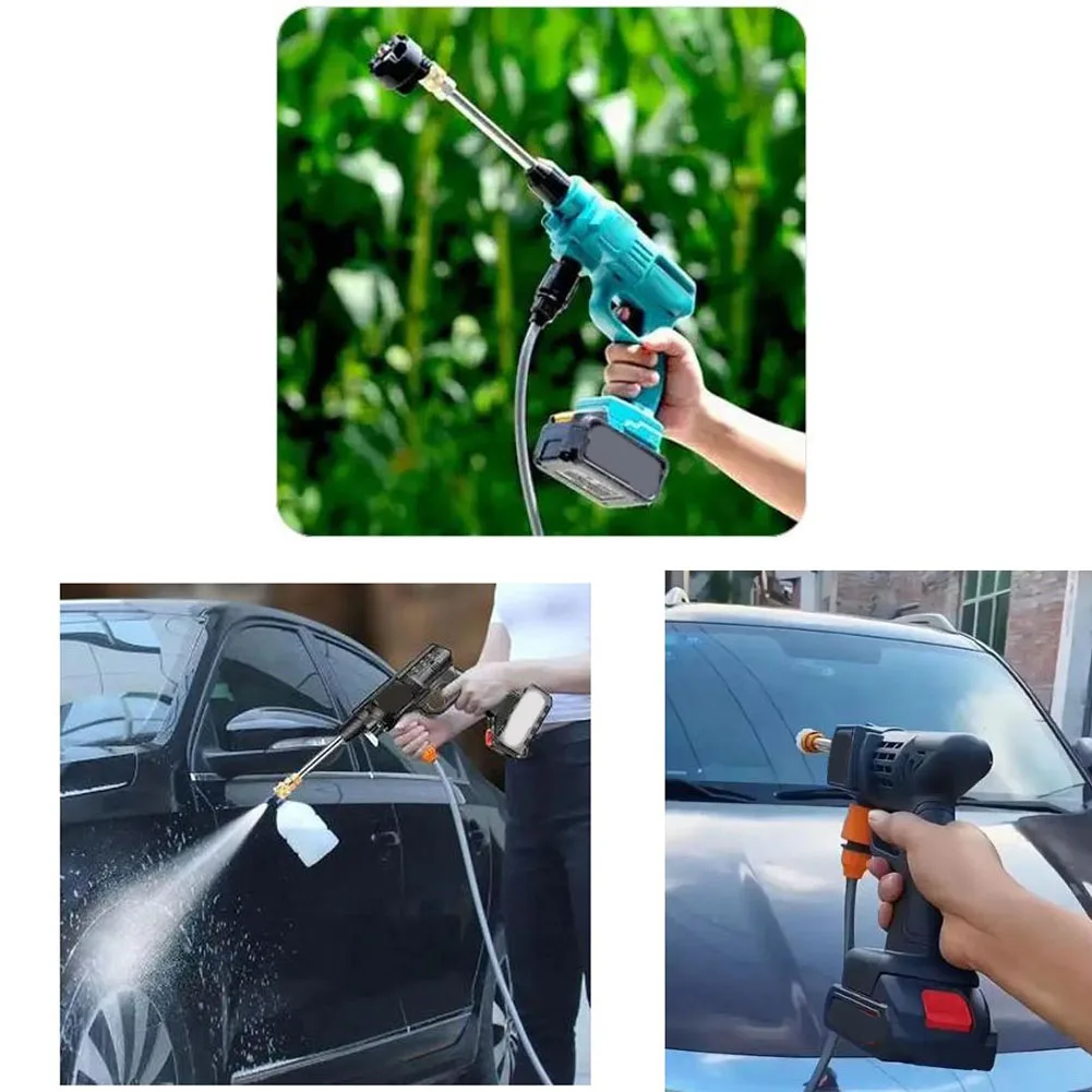 1set Pressure Washer Spray With 4pcs Nozzle For Pressure Washer Spray Lance Car Washer Extension Lance Nozzle Quick Connector